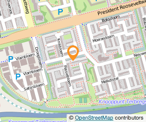 Bekijk kaart van Sjors Boomschors Hoveniersbedrijf in Rotterdam