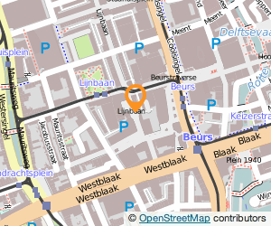 Bekijk kaart van Swarovski Boutique R'dam Lijnbaan in Rotterdam