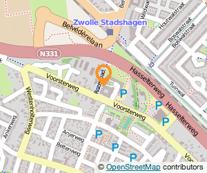 Bekijk kaart van DTC  in Zwolle
