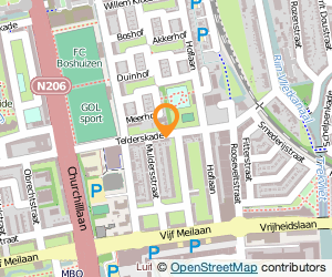 Bekijk kaart van Autorijschool Jitan  in Leiden