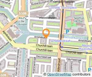 Bekijk kaart van Amstelaccount B.V.  in Amsterdam