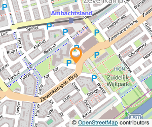 Bekijk kaart van Nagels en Mir  in Rotterdam
