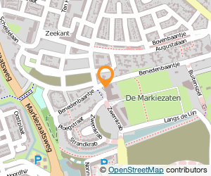 Bekijk kaart van Kindercentrum De Kleine Markies in Bergen op Zoom