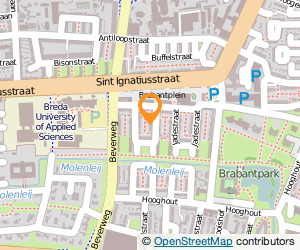 Bekijk kaart van Mirave  in Breda