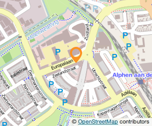 Bekijk kaart van Praktijk Cesar Oefentherapie Leeuwenburg en Verboom in Alphen aan den Rijn