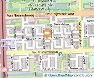 Bekijk kaart van Broodhuys Meijer in Amsterdam