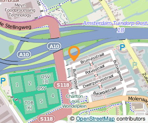 Bekijk kaart van Hondenkapsalon Minou in Amsterdam