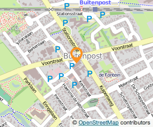 Bekijk kaart van THE READ SHOP in Buitenpost