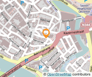 Bekijk kaart van Wandelwinkel  in Deventer