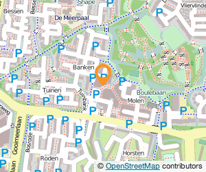 Bekijk kaart van De Druiventuin  in Leiden