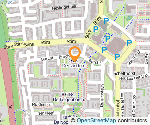 Bekijk kaart van De Tandem Lokatie Burcht  in Almelo