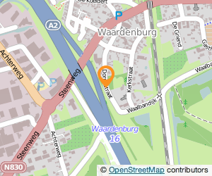 Bekijk kaart van Waardenburg in Waardenburg