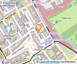 Bekijk kaart van Mitch Deltacommunications B.V. in Den Haag