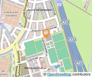 Bekijk kaart van Voordorp Fitness  in Utrecht