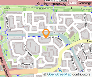 Bekijk kaart van Stucadoorsbedrijf Marco Weiland in Leeuwarden