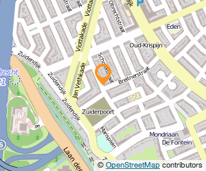 Bekijk kaart van Cafetaria De Smulsmurf  in Dordrecht