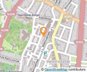 Bekijk kaart van B.G.J. Lammers  in Heemstede