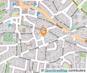 Bekijk kaart van Jovako Finance  in Bergen (Noord-Holland)