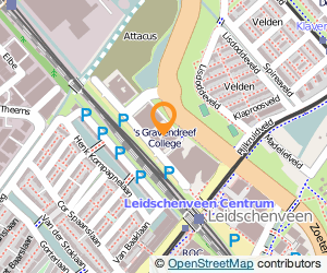 Bekijk kaart van Veurs College 's-Gravendreef SGM Athen. Havo Mavo Vbo Lwoo in Den Haag
