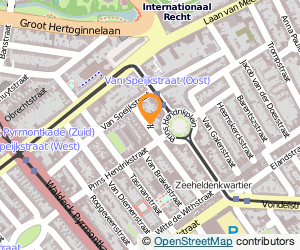 Bekijk kaart van VVE Van Kinsbergenstraat 89-91 in Den Haag