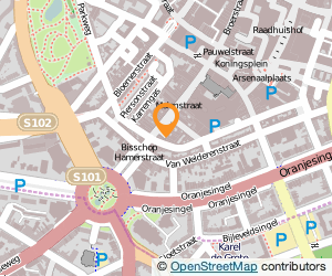 Bekijk kaart van Van Buren Boogie in Nijmegen