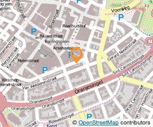 Bekijk kaart van Woonvereniging Extrapool  in Nijmegen