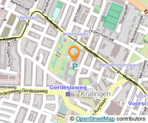 Bekijk kaart van Logopediepraktijk Kralingen  in Rotterdam
