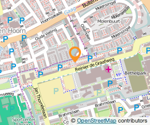 Bekijk kaart van Reinier de Graafw 428 Amb Wonen in Delft