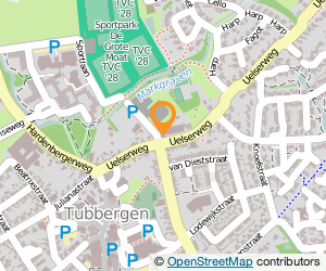 Bekijk kaart van Ter Beek Reizen B.V.  in Tubbergen