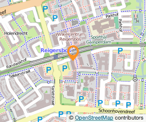Bekijk kaart van Café Het Reigertje  in Amsterdam