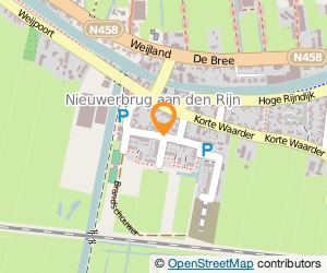 Bekijk kaart van Brandweer Hollands Midden Post Nieuwerbrug in Nieuwerbrug aan den Rijn