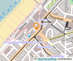 Bekijk kaart van Topkapi Palace Sense Restaurant Scheveningen in Den Haag