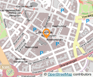 Bekijk kaart van V.O.F. IJssalon Vincenzo  in Nijmegen
