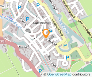 Bekijk kaart van Café Slijterij 'De Doelen'  in Oudewater