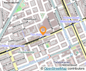 Bekijk kaart van Primera Kinkerstraat in Amsterdam