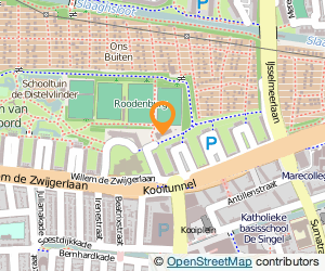 Bekijk kaart van Kantine L.V. Roodenburg Sportpark Noord in Leiden