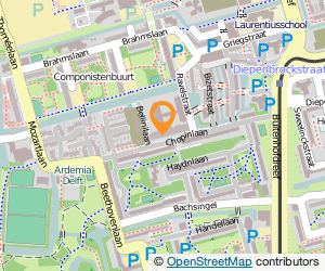 Bekijk kaart van Topfit Massage  in Delft