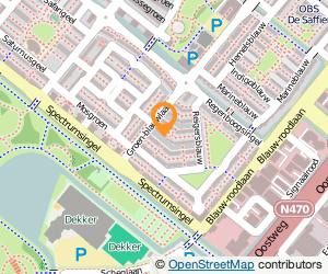 Bekijk kaart van Pedicuresalon Jeannette Paas  in Zoetermeer