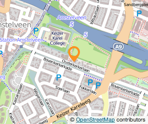 Bekijk kaart van Alp De Veenen Hotel B.V.  in Amstelveen