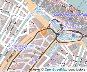 Bekijk kaart van Lucky Flipper Gambling House in Amsterdam