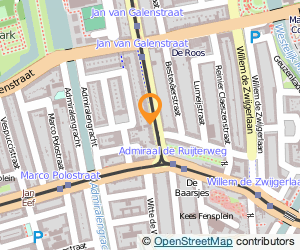 Bekijk kaart van Mediq Apotheek De Krommerdt in Amsterdam