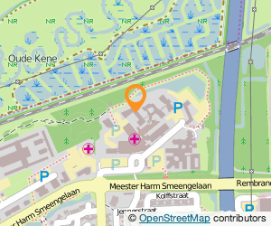 Bekijk kaart van Centrum voor Geestel. gezondheidszorg in Hoogeveen