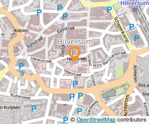 Bekijk kaart van Stichting Filmtheater in Hilversum