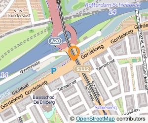 Bekijk kaart van Schildersbedrijf Schretz  in Rotterdam