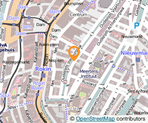 Bekijk kaart van Buitenlandse Persvereniging in Nederland in Amsterdam