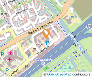 Bekijk kaart van Sanders keukenstad in Leiderdorp