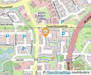 Bekijk kaart van Handelsonderneming Adwa  in Den Bosch