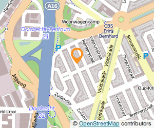Bekijk kaart van W.Th.M. Zonneveld Tegelwerken  in Dordrecht