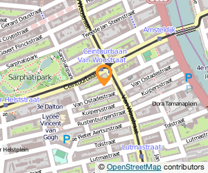 Bekijk kaart van Chico's Guesthouse  in Amsterdam