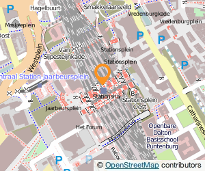 Bekijk kaart van NS Stations Retailbedrijf B.V. thodn Kiosk Hal (station U.C.) in Utrecht